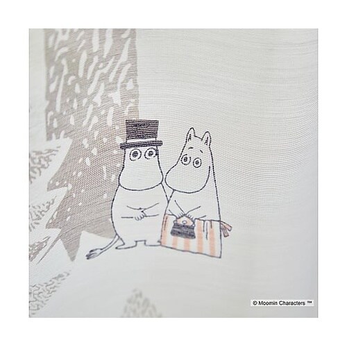 MOOMIN レースカーテン プート