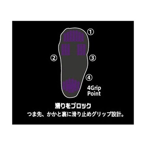 DIC 消臭 インパクトロック 5本指