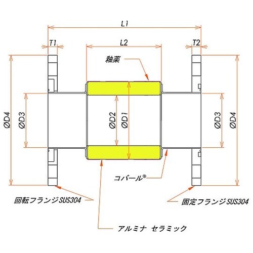 絶縁フランジ フランジ