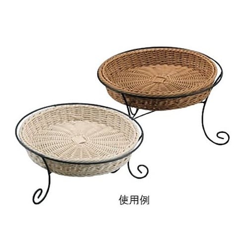 樹脂製丸バスケット