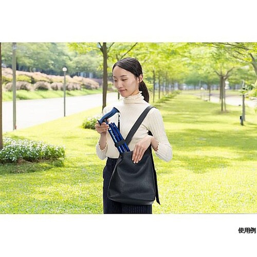 バンブーステッキ 折りたたみ杖