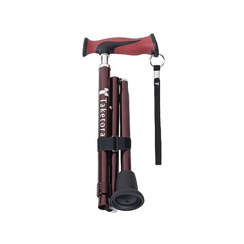 バンブーステッキ 折りたたみ杖