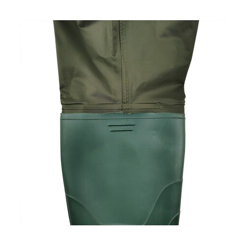 軽作業用胴付長靴 カーキ 靴サイズ