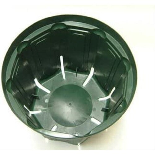 スリット鉢 モスグリーン