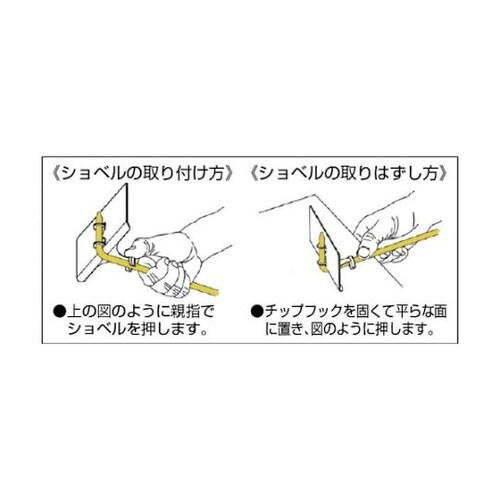 切り粉掃除用工具