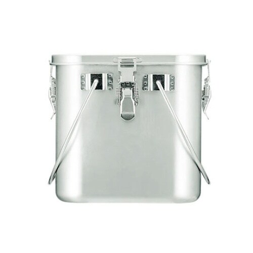 19−0IH対応スタッキング角型給食缶