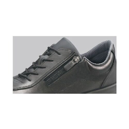 耐滑・軽量3層底安全短靴8512黒C付