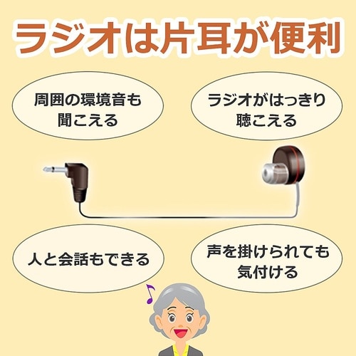 ラジオイヤホン