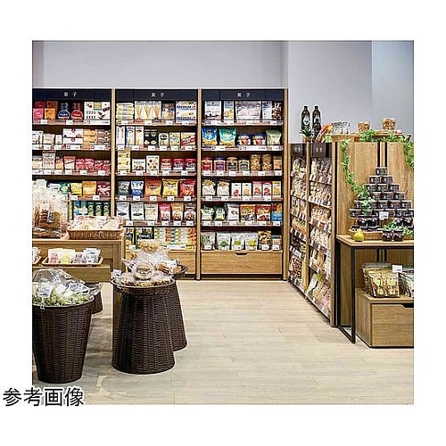 TW メラミン木棚5段付きセット