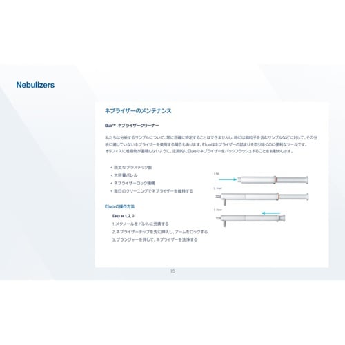 ICP用ガラスネブライザー