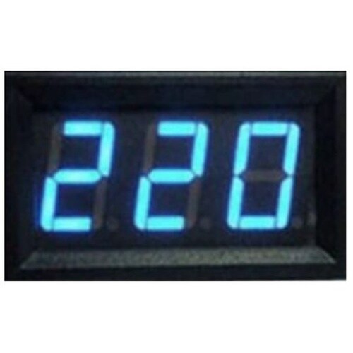 AC LEDデジタル電圧