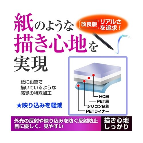 液晶保護フィルム ペーパーテイスト