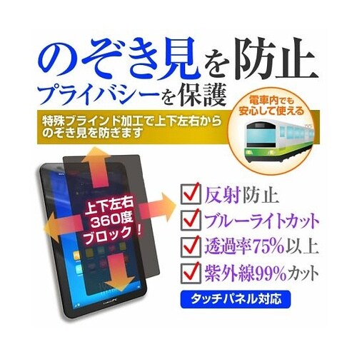 液晶保護フィルム Apple iPad 第8世代 2020年版 10.2インチ のぞき見防止
