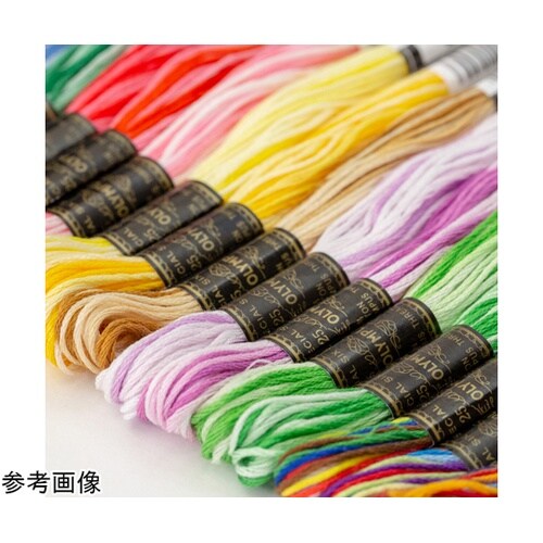 刺繍糸 25番手 8m/カセ 1箱6カセ入