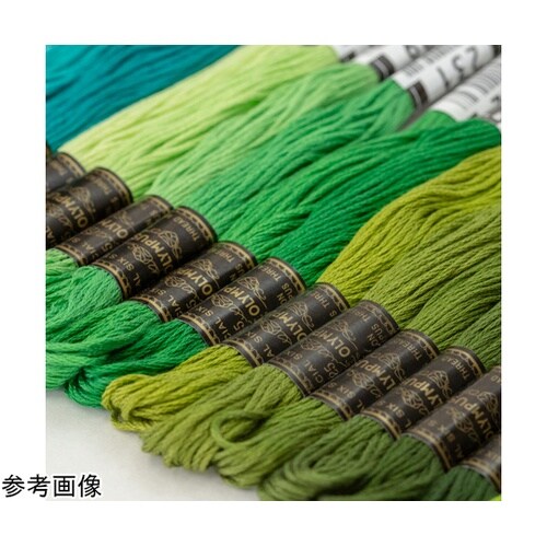 刺繍糸 25番手 8m/カセ 1箱6カセ入