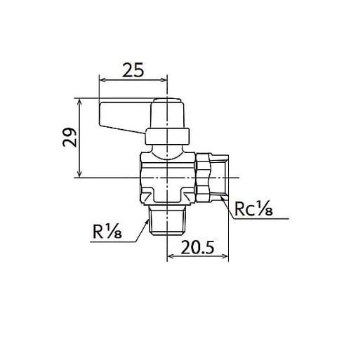 ミニボールバルブ