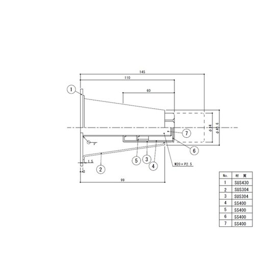アジャスト脚 四角座