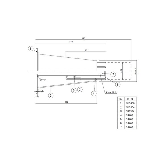 アジャスト脚 四角座