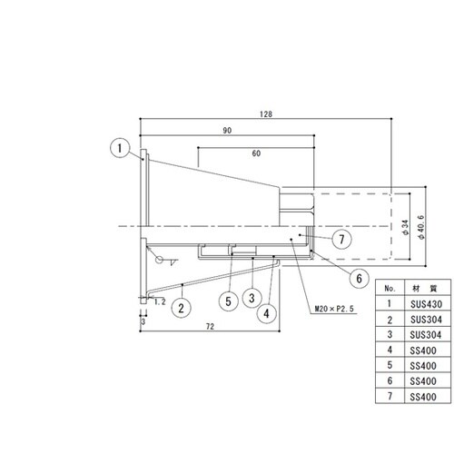 アジャスト脚 四角座