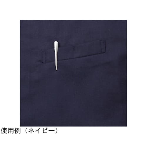 ユニセックス開襟和シャツ