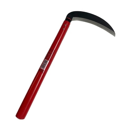 両刃 中厚鎌 鋼付 硬い草用