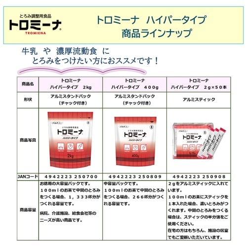 トロミーナ (とろみ調整食品)
