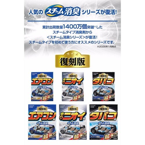 スチーム消臭 超強力 車内のニオイ用 銀イオン