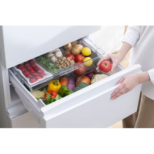 冷凍冷蔵庫 370L 自動製氷機能付 IRSN−I37A