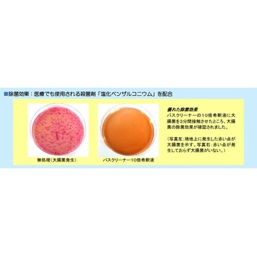 アルカリ性浴室用洗浄剤 バスクリーナー
