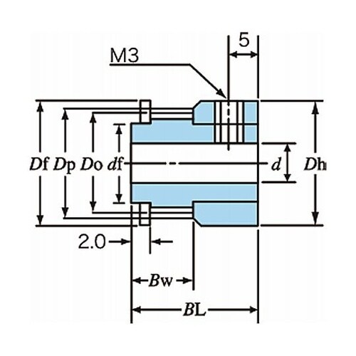 タイミングプーリ PXプーリ