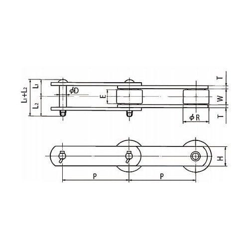 ステンレス大形コンベヤチェーン