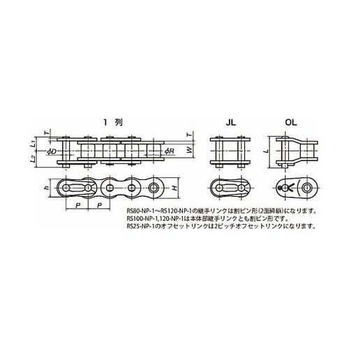 コーティングドライブチェーン