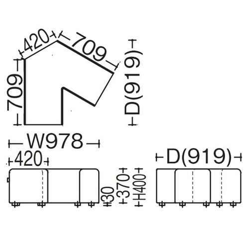 コビーズ V字 高 480SH LB79VH