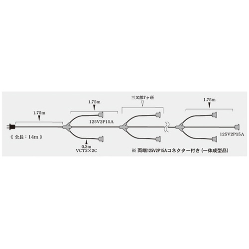 TS 分配コード 14m