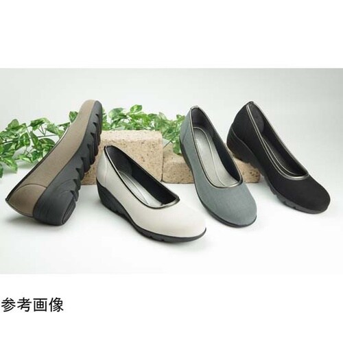 スアシスフィール ストレッチカジュアルパンプス