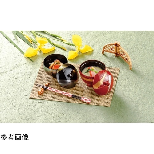 耐熱御所車椀(蓋親)内黒