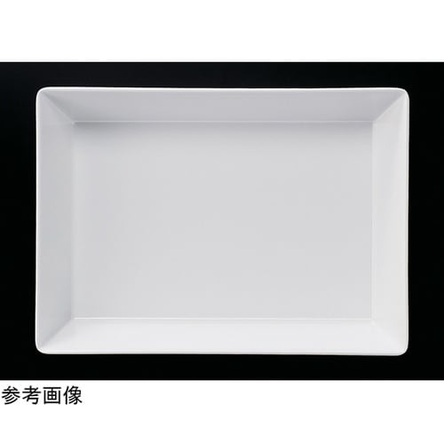 メラミン 長角深盛皿 ホワイト