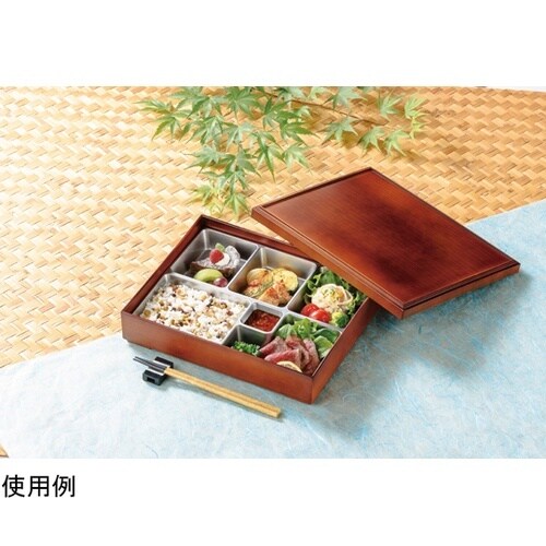 尺1 乱筋松花堂 (蓋親)