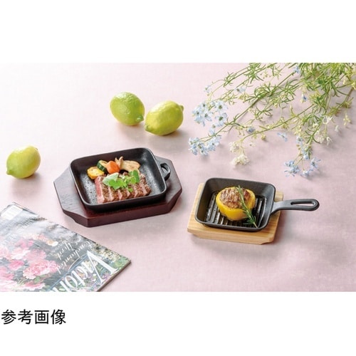フライパン型角鉄皿