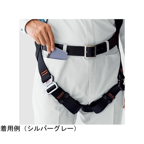 春夏作業服 帯電防止JIS適合 ベルデクセルフレックス カーゴパンツ VES707C下 ネイビー
