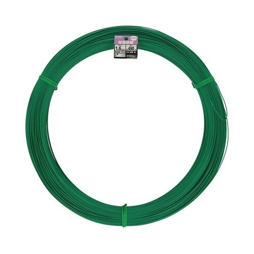 カラー針金 緑