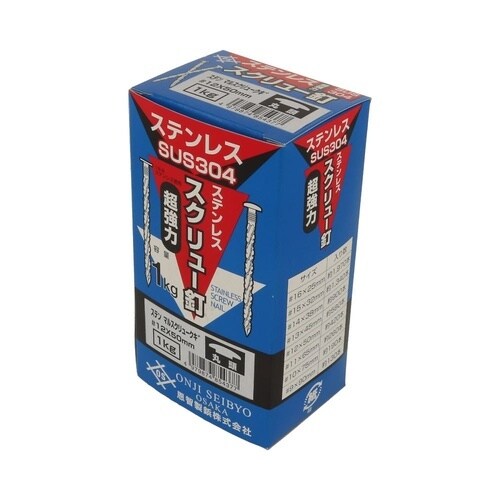 ステン丸頭スクリュー釘