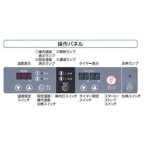 ガスビックオーブン 標準タイプ