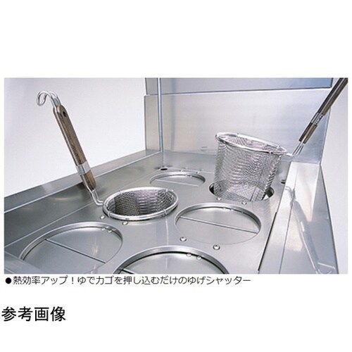 涼厨角槽型ゆで麺機