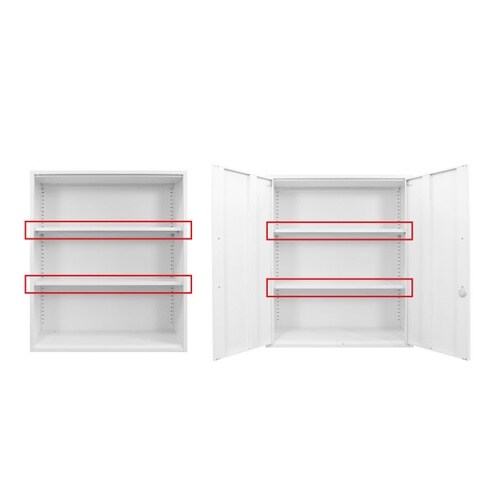 収納庫用/固定金具/追加棚板