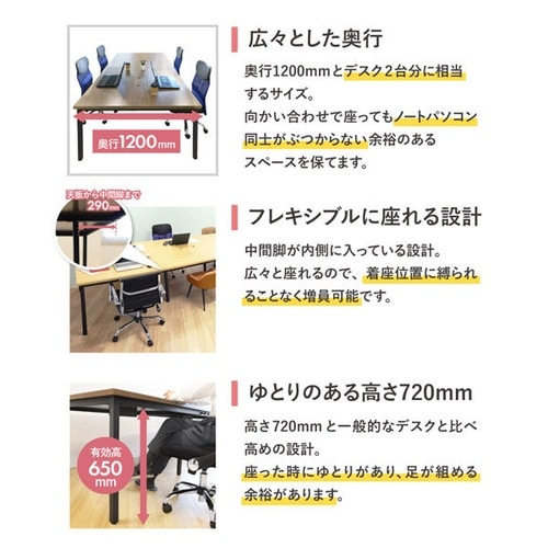 フリーアドレスデスク