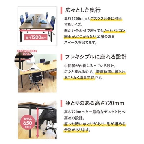 フリーアドレスデスク