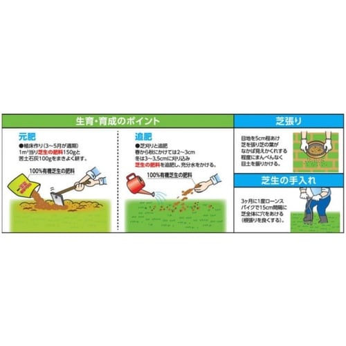 100%有機芝生の肥料 10kg