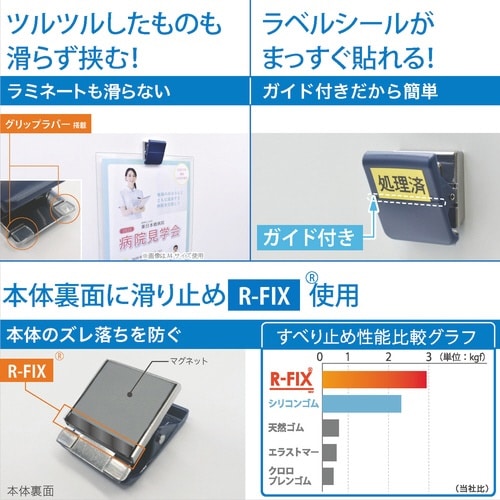 ハイブリッドマグネット クリップ