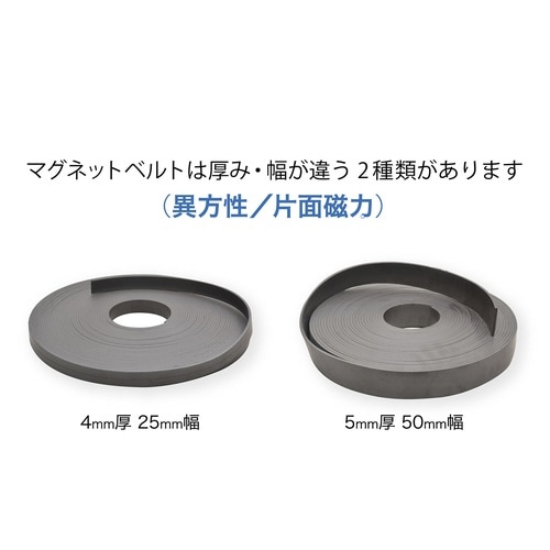 マグネットベルト 異方性